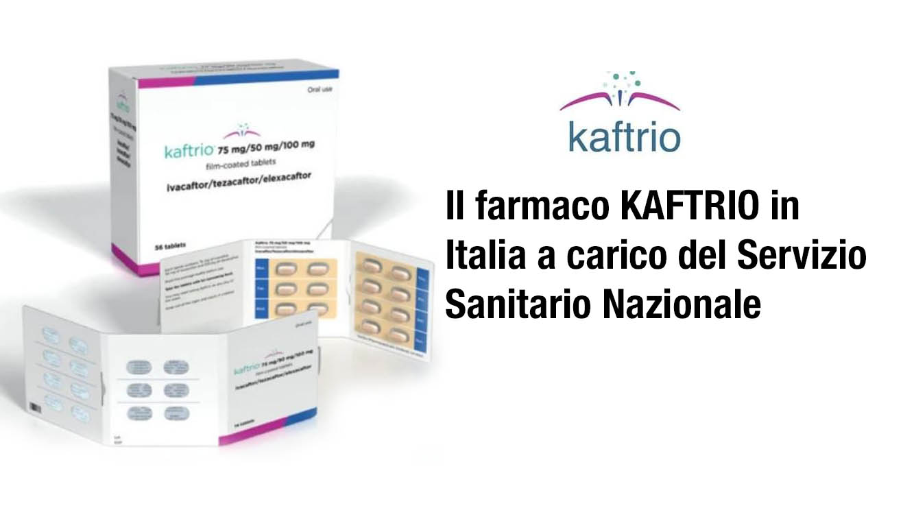 Il farmaco KAFTRIO in Italia a carico del Servizio Sanitario Nazionale